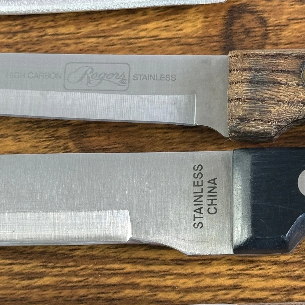 Chicago Cutlery Knife Set - Black and Brown